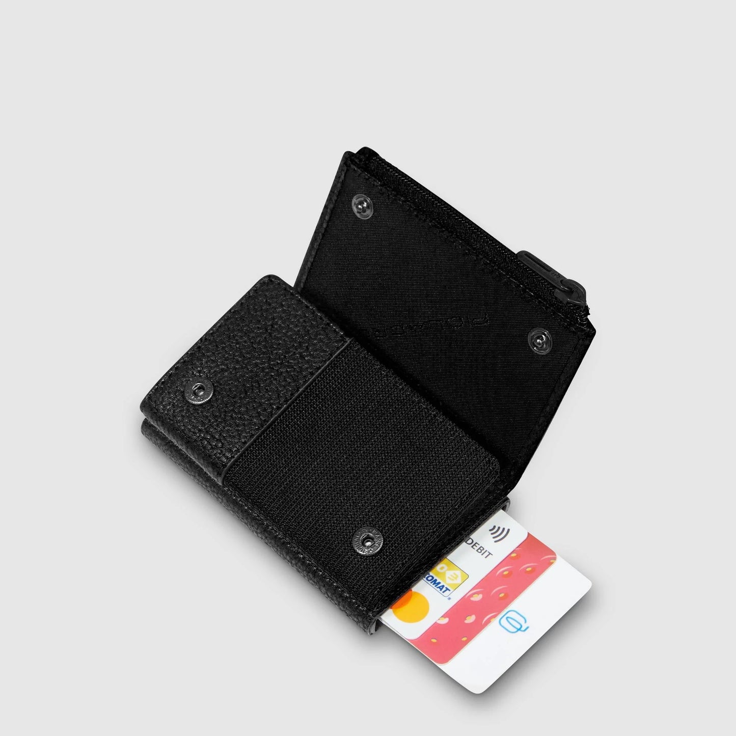 PIQUADRO - Portafoglio Compatto Automatico Nero
