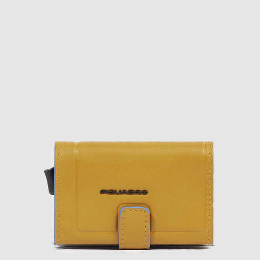 PIQUADRO - Portacarte Giallo