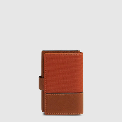 PIQUADRO - Portacarte Automatico Arancione
