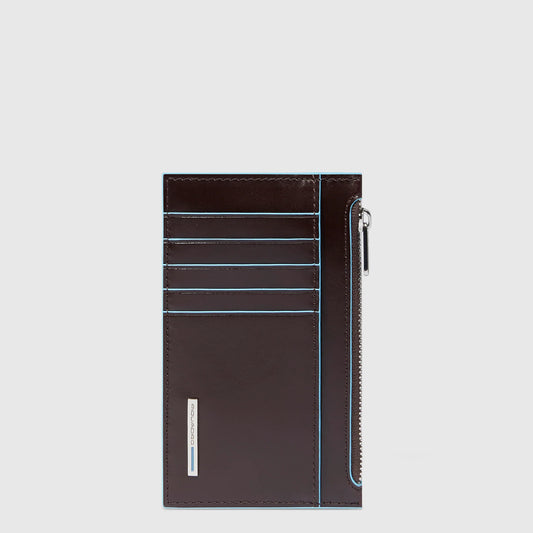 PIQUADRO - Portacarte Sottile Con Porta Monete