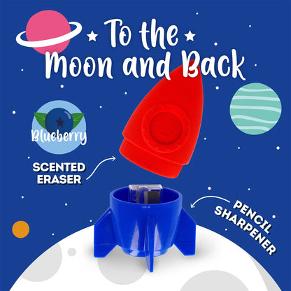 LEGAMI - Temperino con Gomma To The Moon And Back