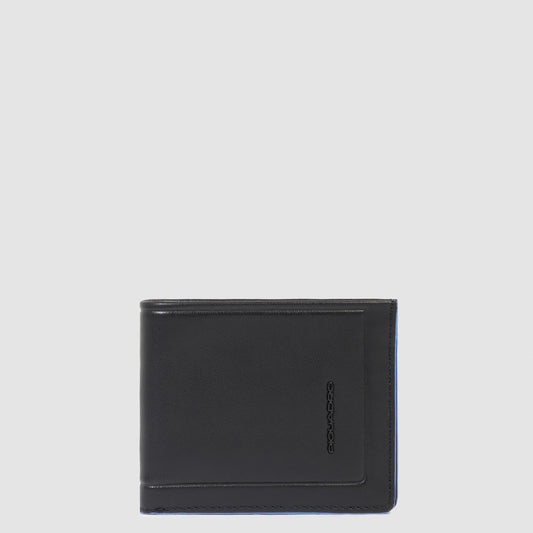 PIQUADRO - Portafoglio Con Portamonete Nero