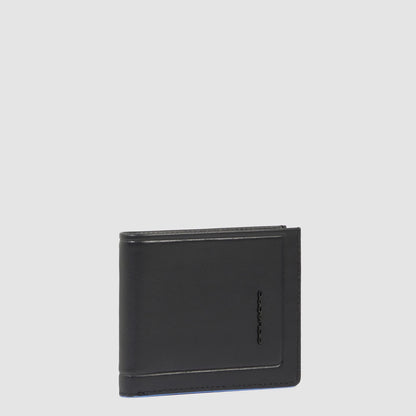 PIQUADRO - Portafoglio Con Portamonete Nero
