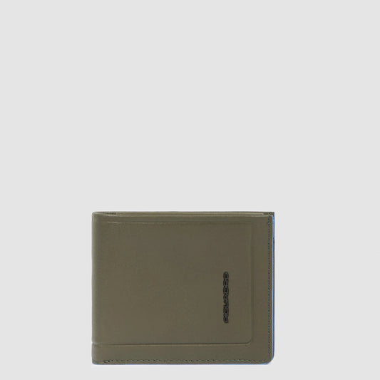 PIQUADRO - Portafoglio Con Portamonete Verde