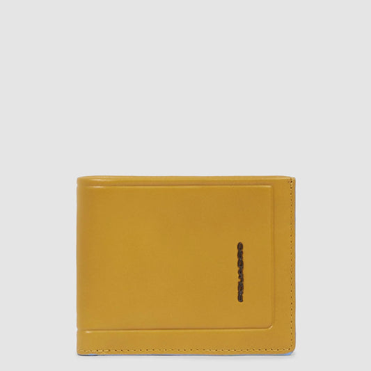 PIQUADRO -Portafoglio Con Porta Documenti Giallo