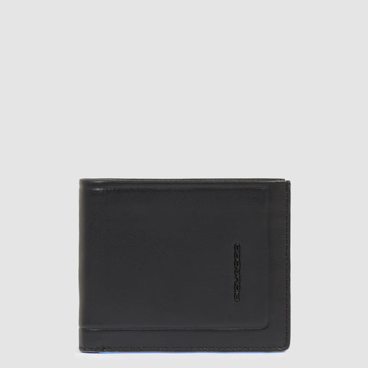 PIQUADRO -Portafoglio Con Porta Documenti Nero