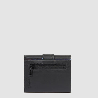 PIQUADRO - Portafoglio Con Porta Monete Nero
