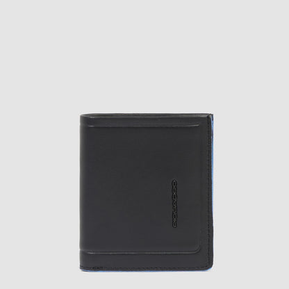 PIQUADRO - Portafoglio Verticale Nero