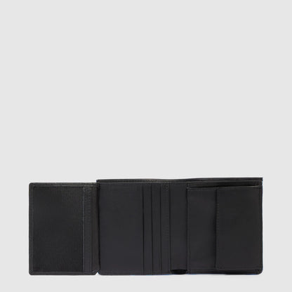 PIQUADRO - Portafoglio Verticale Nero