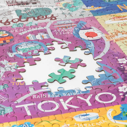 LEGAMI - Puzzle da 1000 Pezzi Cities