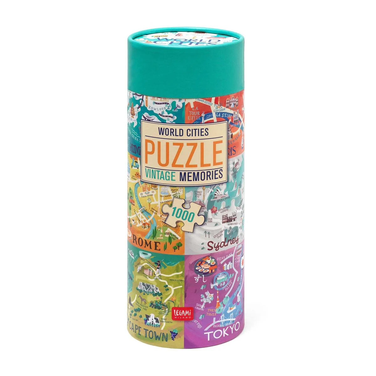 LEGAMI - Puzzle da 1000 Pezzi Cities