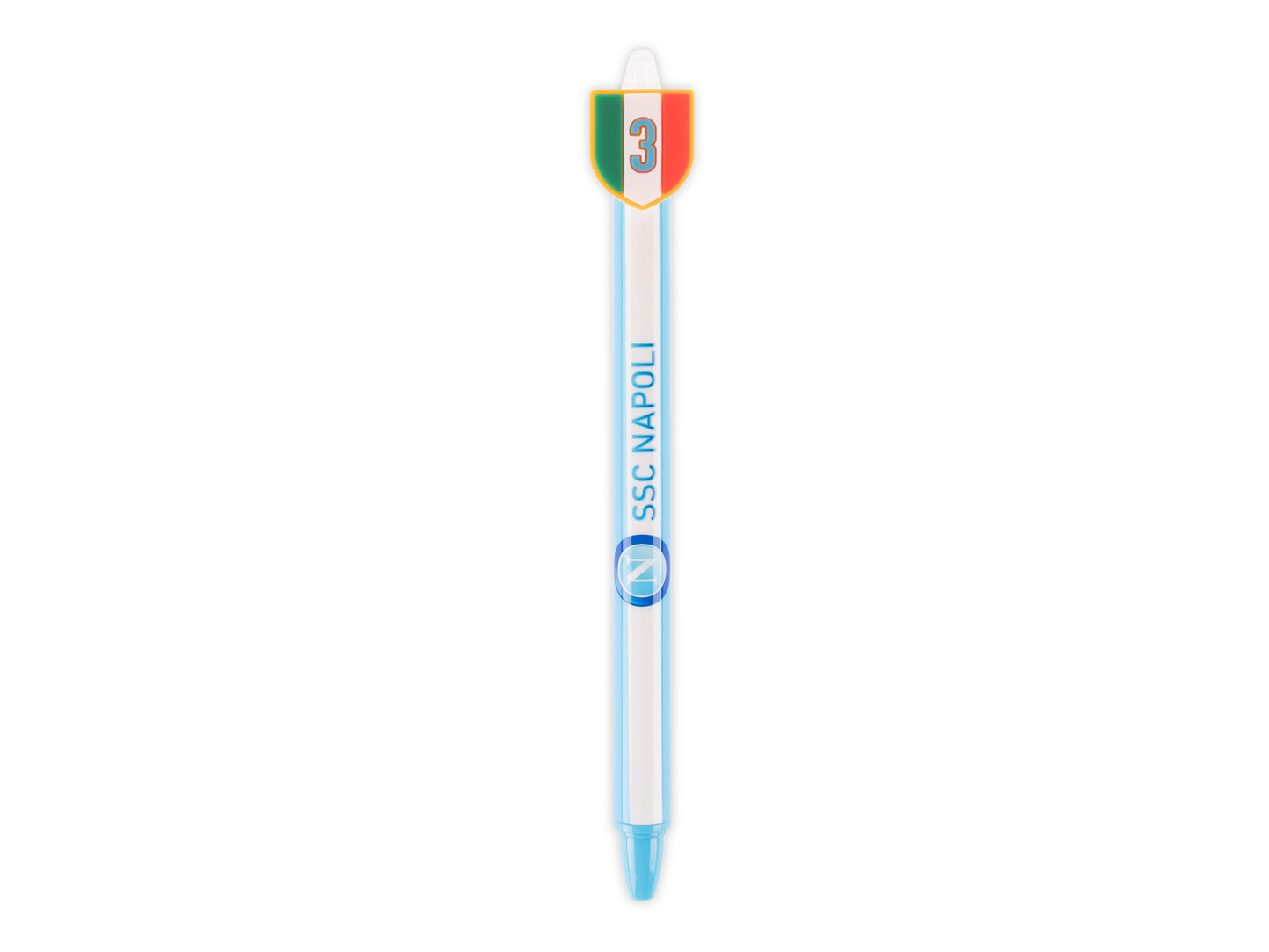 COLOURBOOK SSC NAPOLI - Penna A Scatto Limited Inchiostro Blu