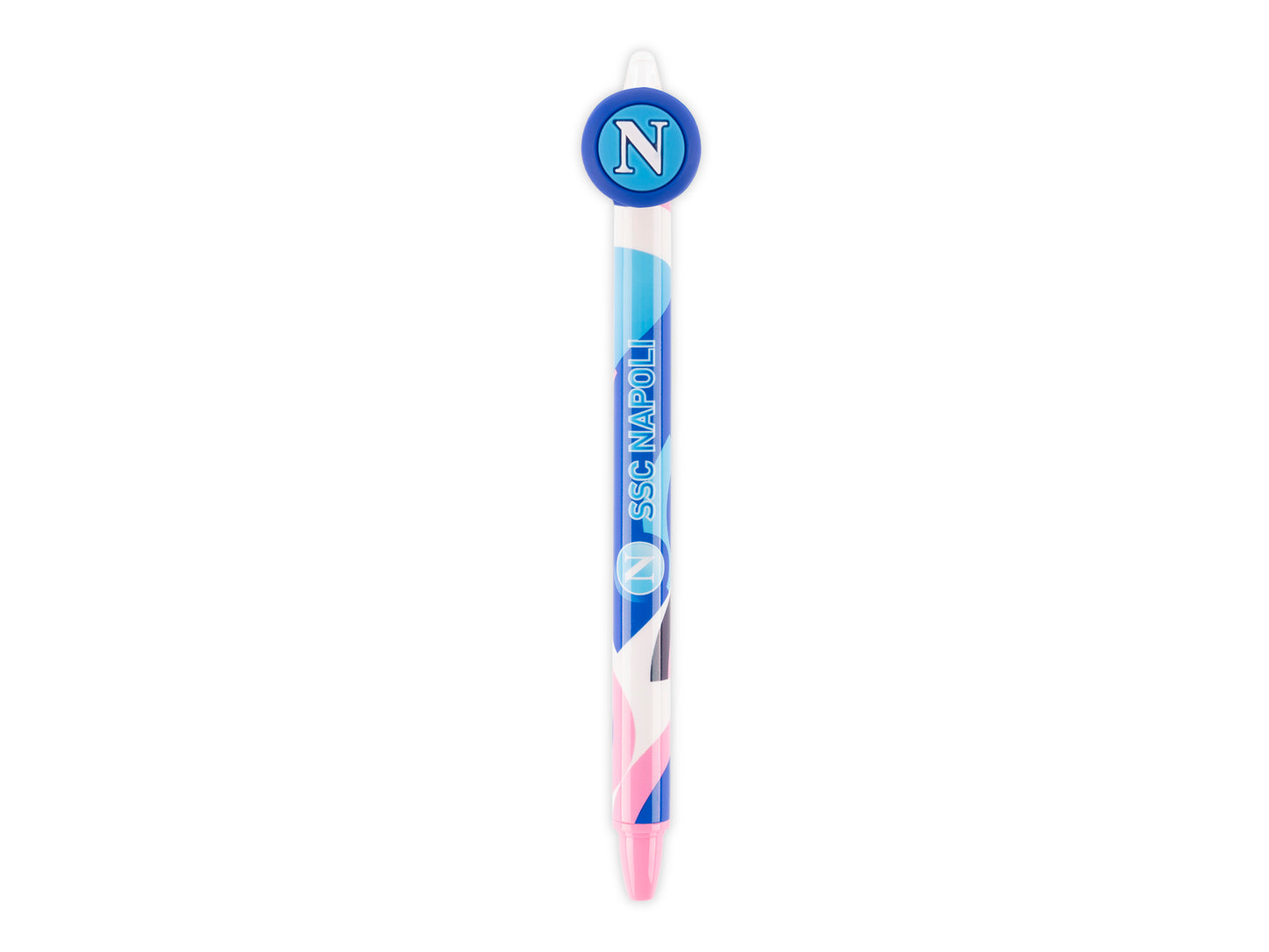COLOURBOOK SSC NAPOLI - Penna A Scatto Limited Inchiostro Blu