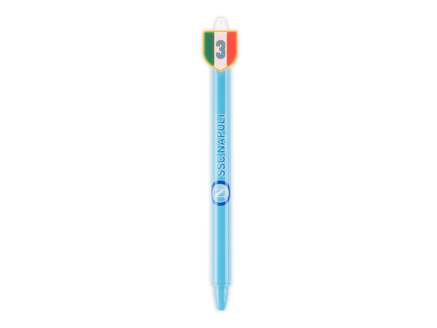 COLOURBOOK SSC NAPOLI - Penna A Scatto Limited Inchiostro Blu