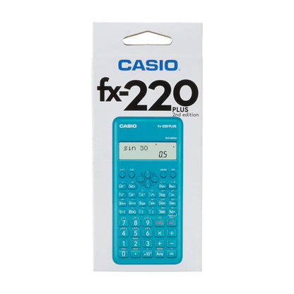 CALCOLATRICE CASIO FX-220 PLUS - Colore Azzurro