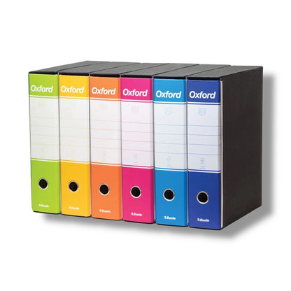 REGISTRATORE A LEVA OXFORD G85 - Con Custodia Nera