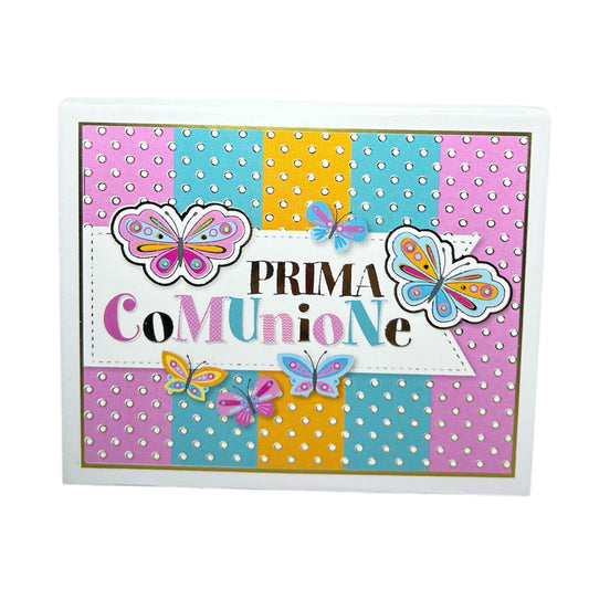 SCATOLINA AUGURALE SONORA -  Prima Comunione