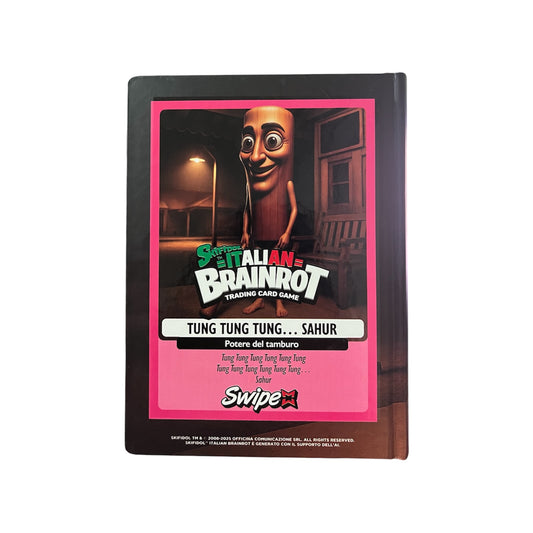 BRAINROT - Thung Thung Sahur Diario 12 Mesi Con Card Collezionabili