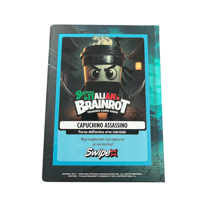 BRAINROT - Cappuccino Assassino Diario 12 Mesi Con Card Collezionabili