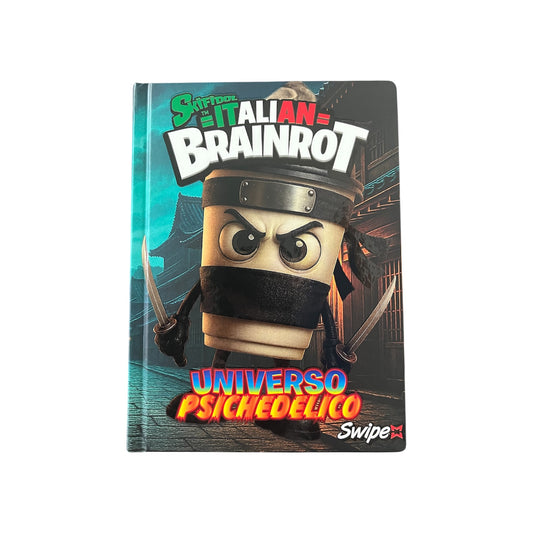 BRAINROT - Cappuccino Assassino Diario 12 Mesi Con Card Collezionabili