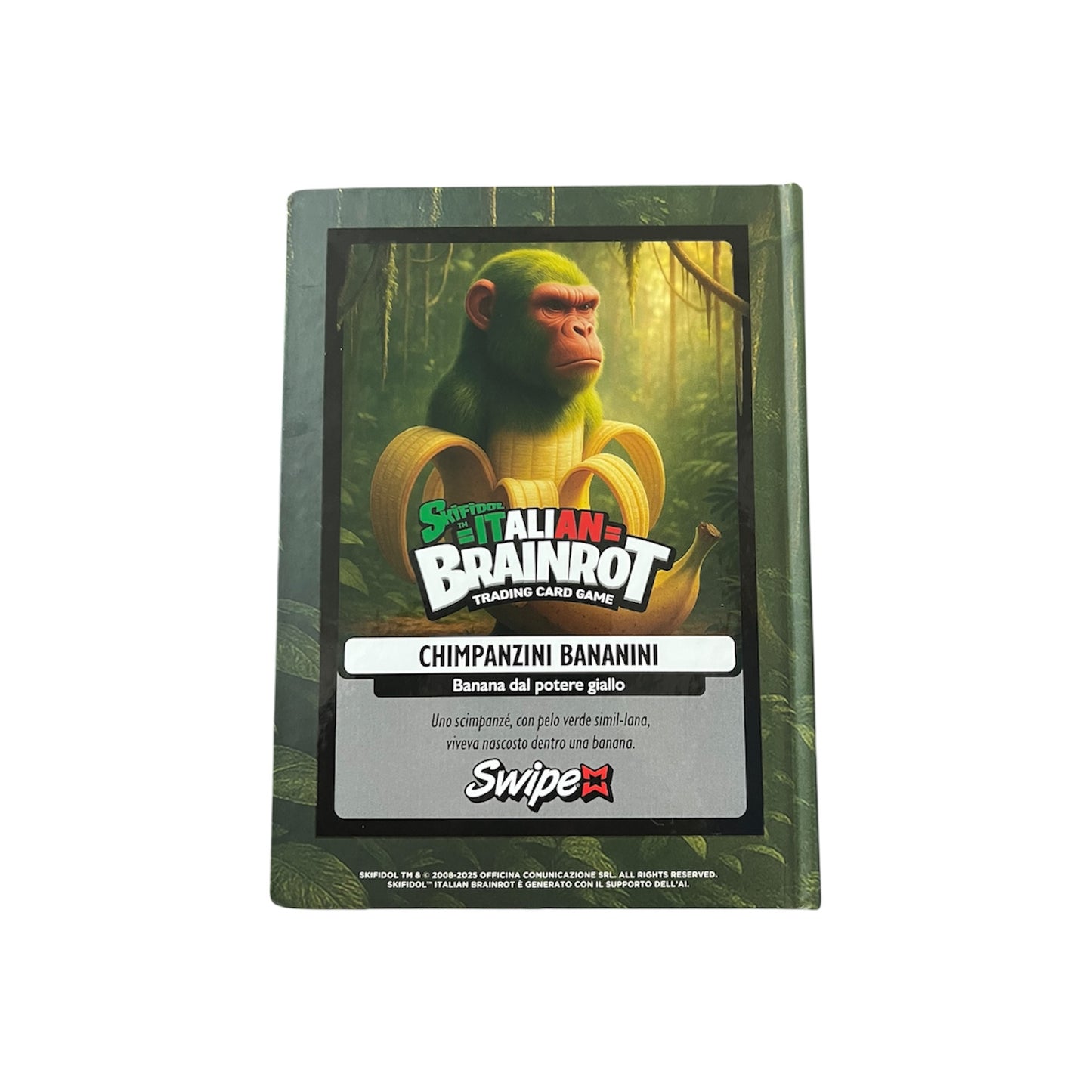 BRAINROT - Chimpanzini Bananini Diario 12 Mesi Con Card Collezionabili