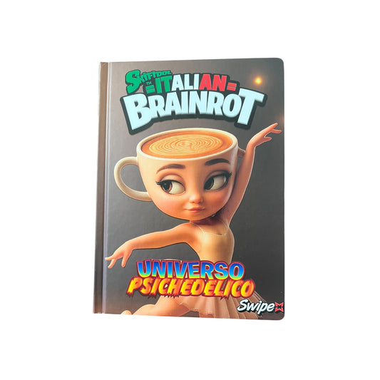 BRAINROT - Ballerina Cappuccina Diario 12 Mesi Con Card Collezionabili
