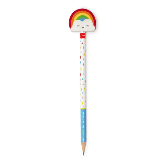 LEGAMI MATITA CON GOMMA - Rainbow