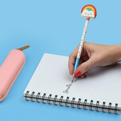LEGAMI MATITA CON GOMMA - Rainbow