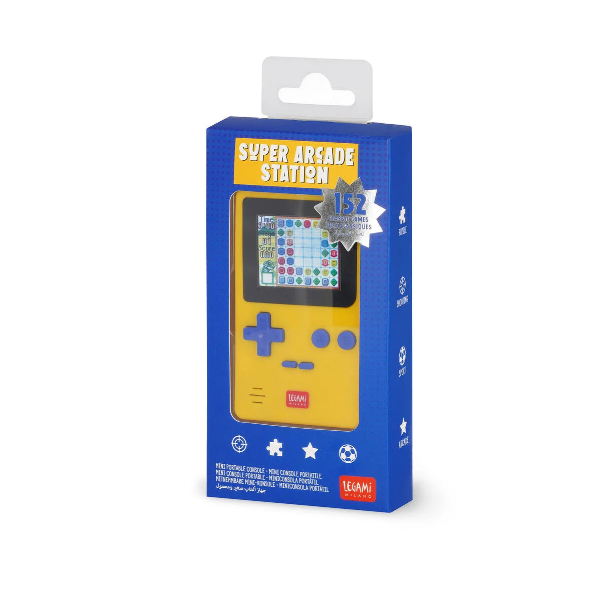 LEGAMI - Mini Console Portatile Super Arcade Station