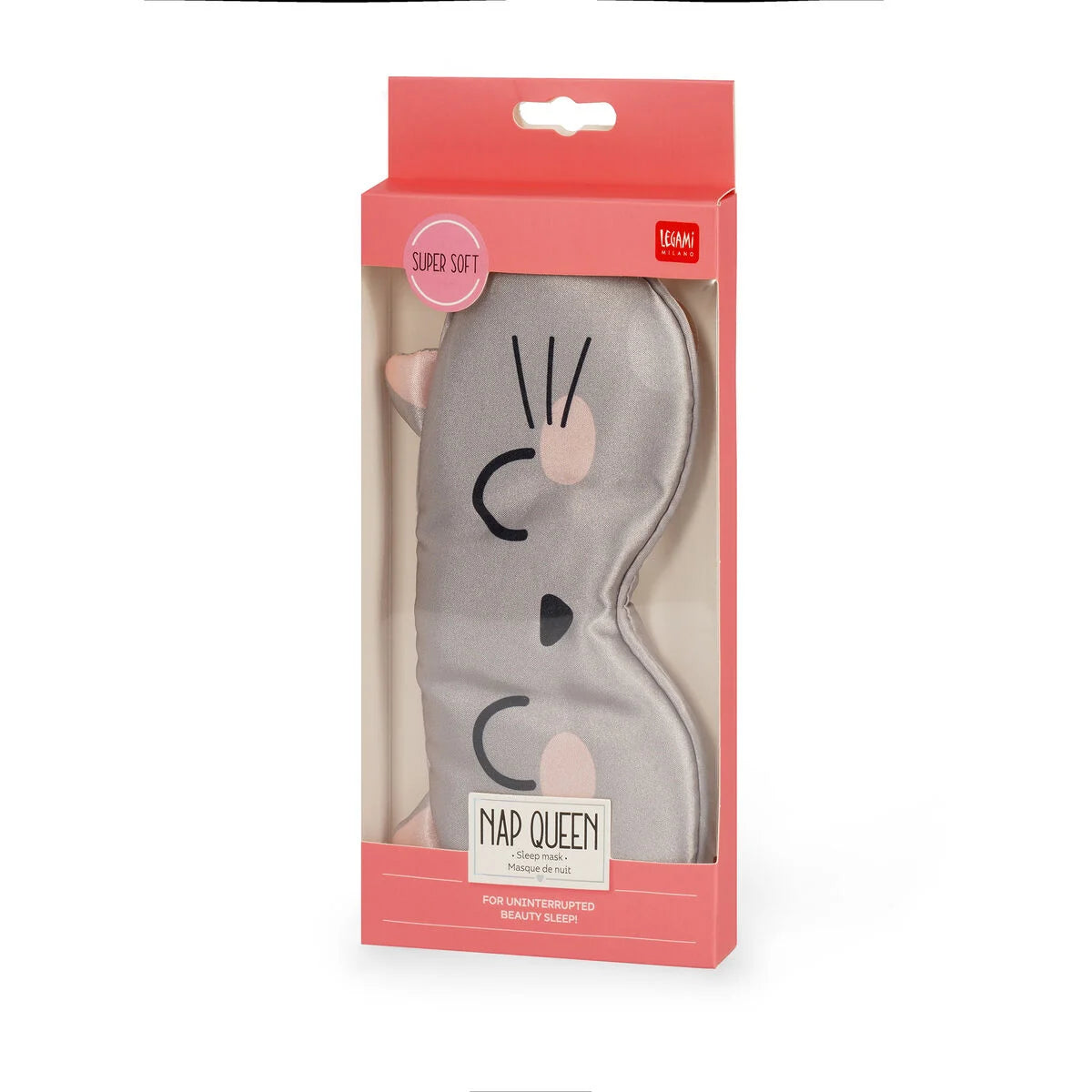 LEGAMI - Mascherina da Notte Kitty Nap Queen