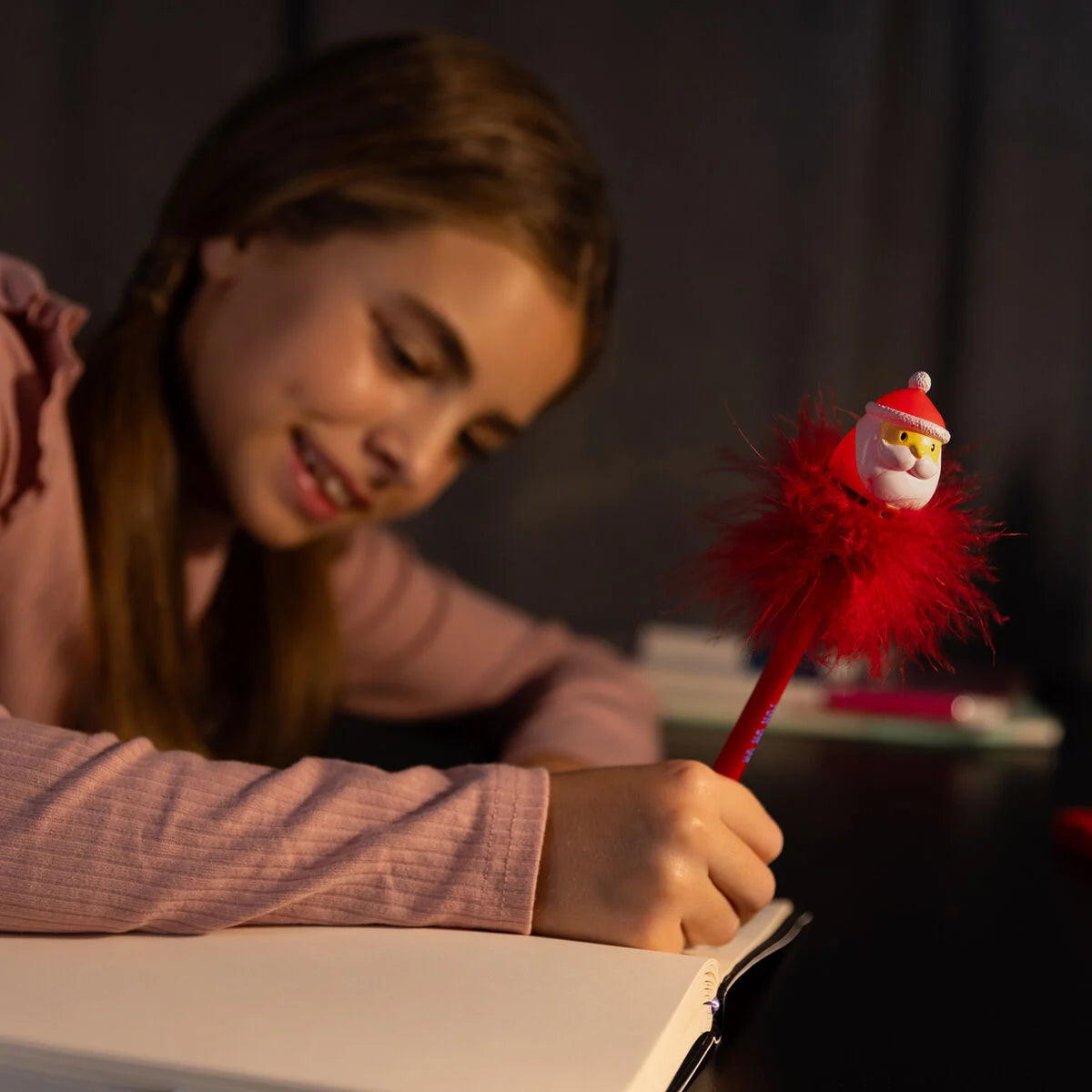 LEGAMI - Penna Luminosa a Sfera Santa Claus