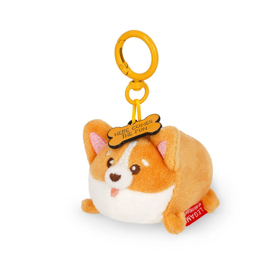 LEGAMI - Portachiavi Di Peluche Corgi Tiny Super Soft!