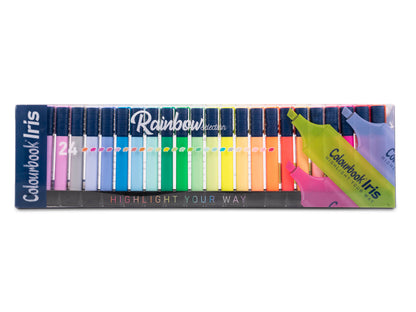 COLOURBOOK - Set 24 Evidenziatori Iris Rainbow Selection