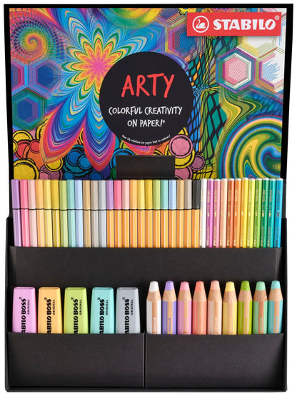 STABILO CREATIVE SET ARTY - 50pz. Pastel