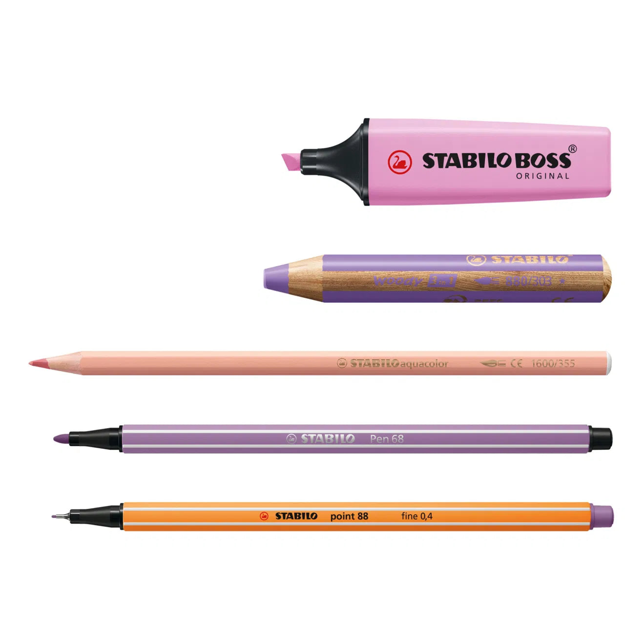 STABILO CREATIVE SET ARTY - 50pz. Pastel
