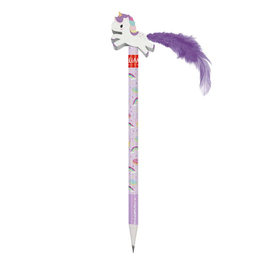 LEGAMI MATITA CON GOMMA - Unicorn
