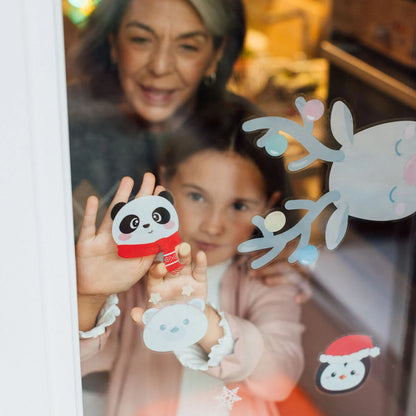 LEGAMI - Set 70 Adesivi Elettrostatici Per Finestra Windo-Wow