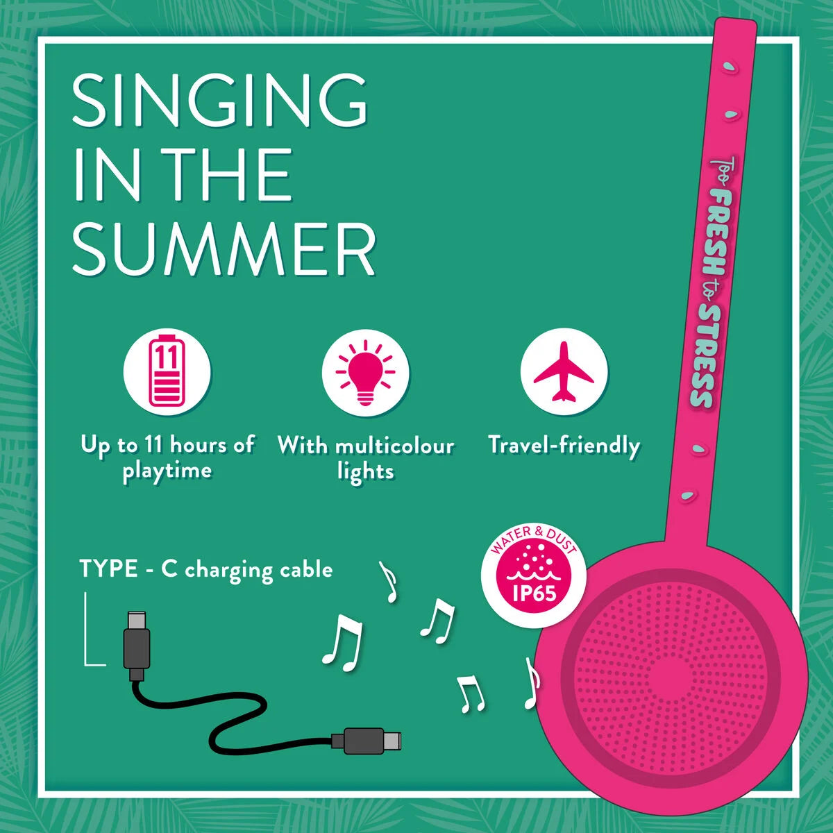 LEGAMI - Speaker wireless resistente all'acqua Watermelon