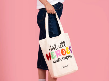 COLOURBOOK TOTE BAG - In Cotone