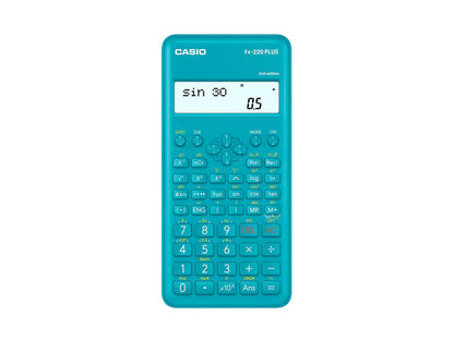 CALCOLATRICE CASIO FX-220 PLUS - Colore Azzurro