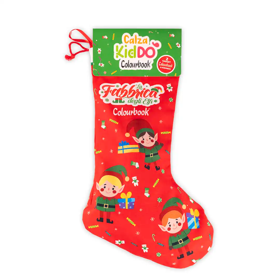 COLOURBOOK - Calza Della Befana La Fabbrica Degli Elfi