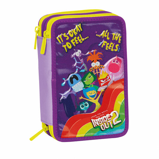INSIDE OUT 2 - Astuccio 3 Zip