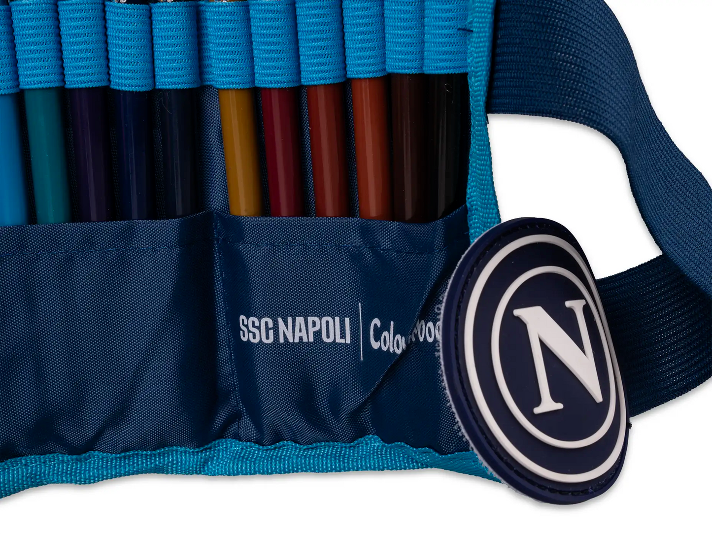 COLOURBOOK x SSC NAPOLI - Rotolo Portapastelli 24 Colori