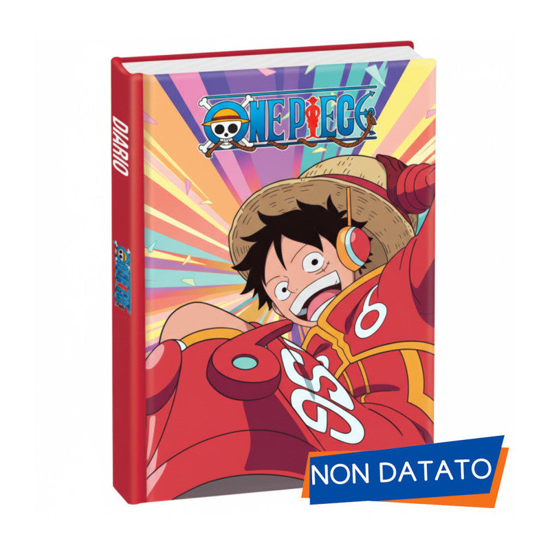 ONE PIECE - Diario Scolastico 12 Mesi Standard Panini Rosso