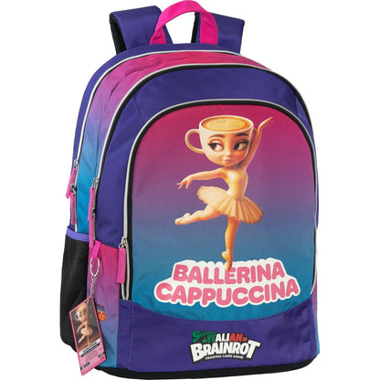 BRAINROT - Zaino Organizzato Ballerina Cappuccina