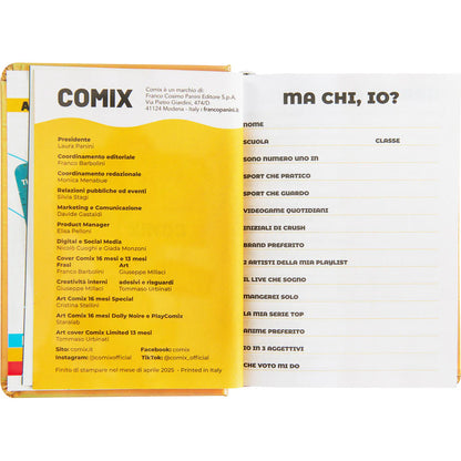 COMIX - Diario 16 Mesi 2025/26 Oro