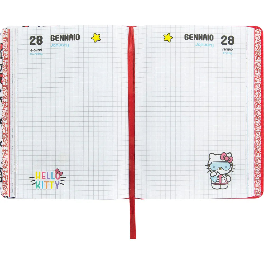 HELLO KITTY - Diario 12 Mesi 2026/27 Kitty