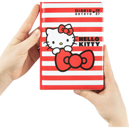 HELLO KITTY - Diario 12 Mesi 2026/27 Bianco