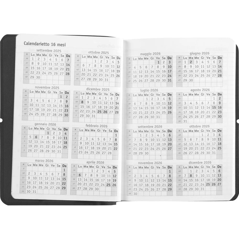 COMIX - Agenda 16 Mesi 2025/2026
