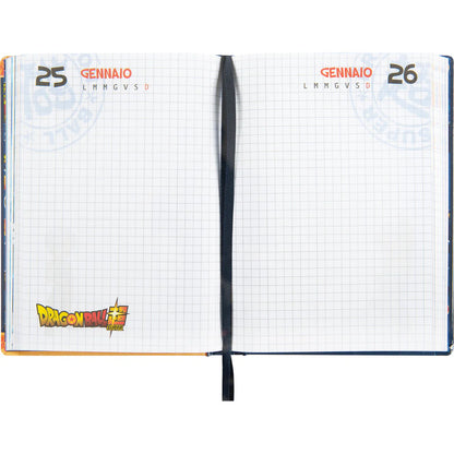 DRAGON BALL - Diario 12 Mesi 2025/2026 Blu